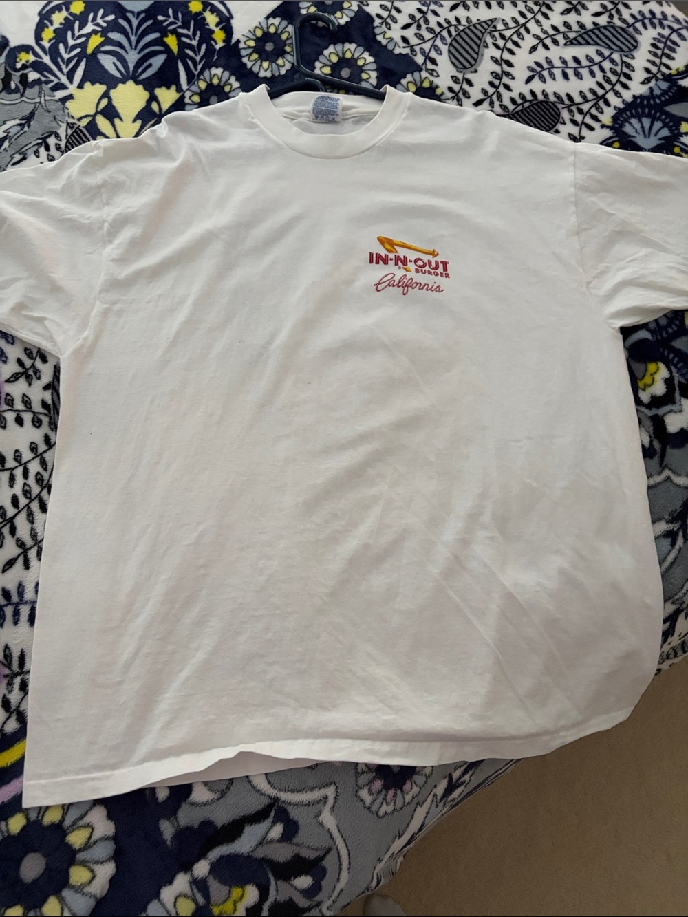 NWOT Official In-N-Out California White Short-Sleeve T-Shirt - Picture 1 of 6